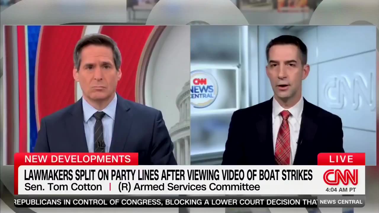 Tom Cotton: What the Washington post said last week was a complete lie.