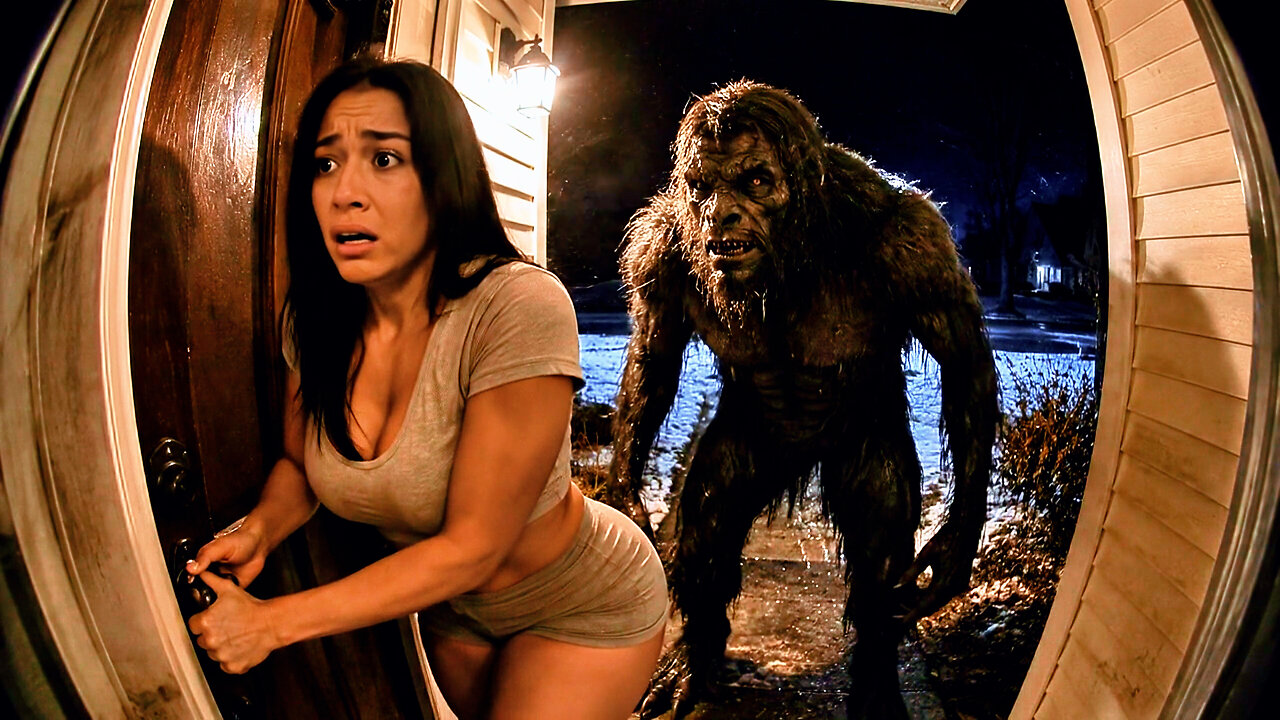 ๐ SHE GOT TERRIFIED! ๐ฑ WOLF Prank Caught on Doorbell Camera! Girls & Womans Pranks Funny