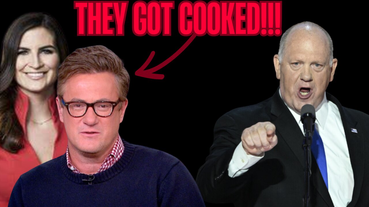 Border Czar Tom Homan cooks Fake News Propagandist