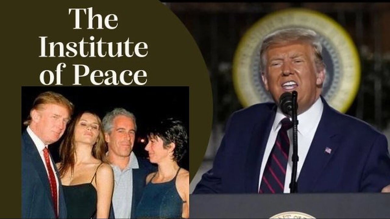 Antichrist 45: Pedophile Satanist Donald J. Trumps Institute of Peace!