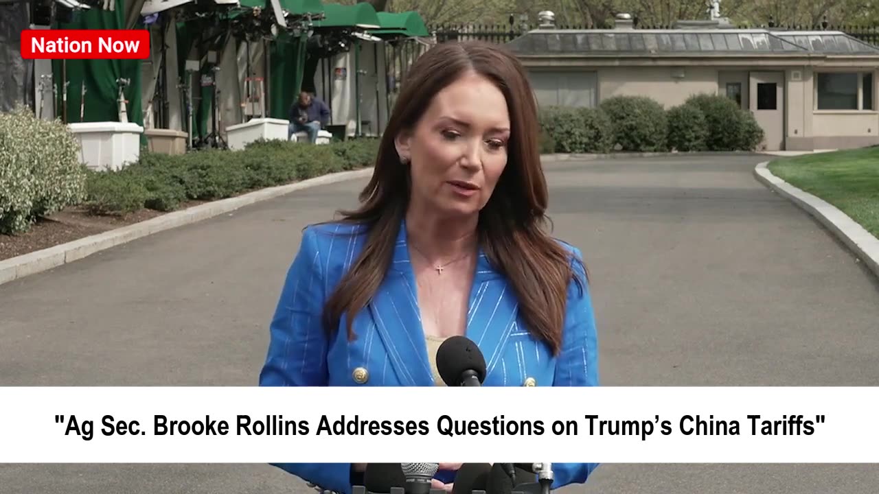 Ag Sec. Brooke Rollins Addresses Questions on Trump’s China Tariffs