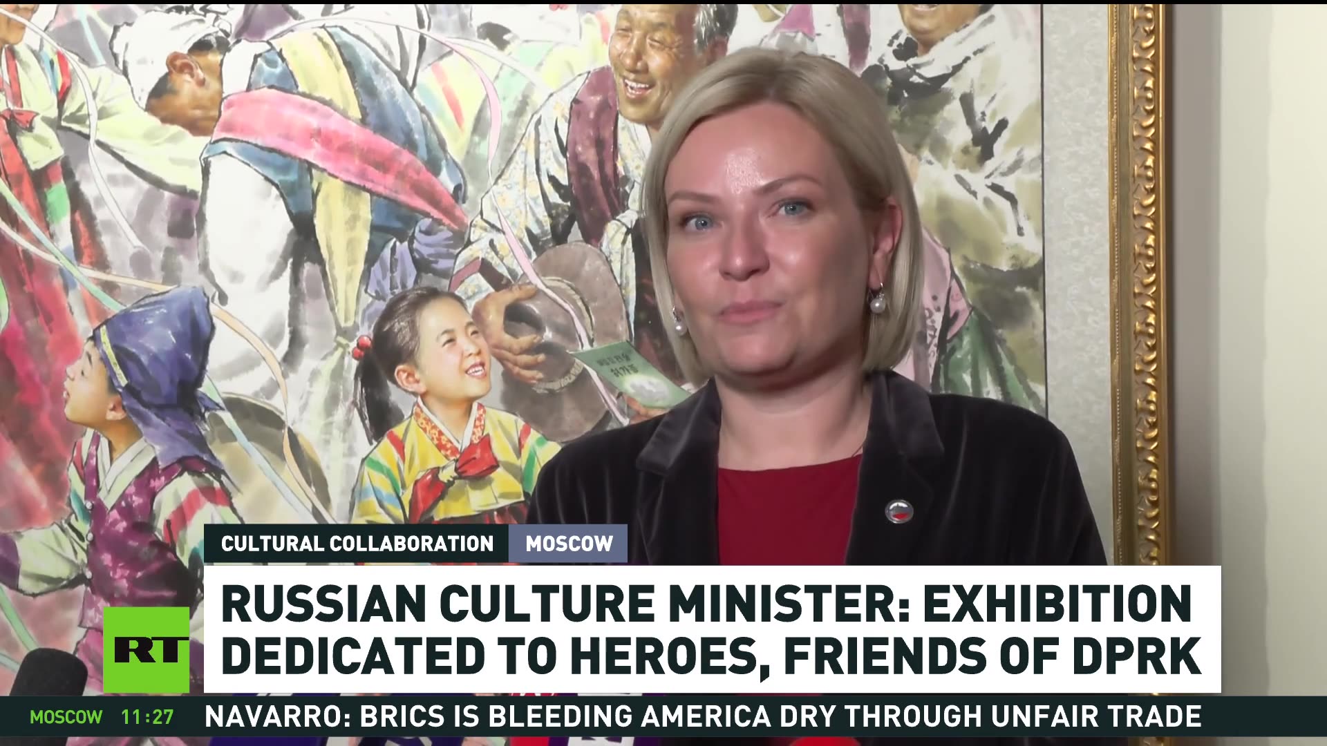 Truly moving works of our friends’ DPRK heroes — Olga Lyubimova