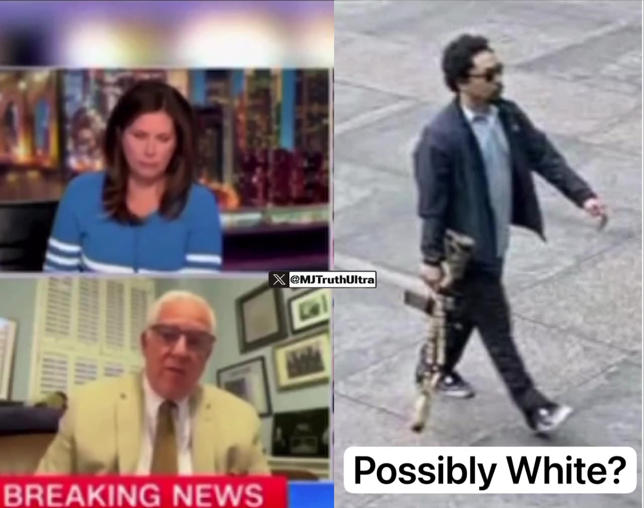 CNN: The NYC shooter is possibly white.