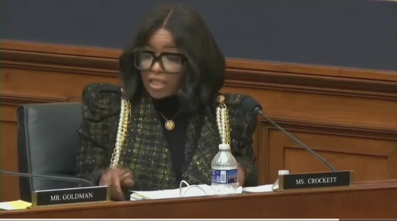 Rep Crockett Plays The Race Card: I Dont Feel Safe Because Im A Black Woman