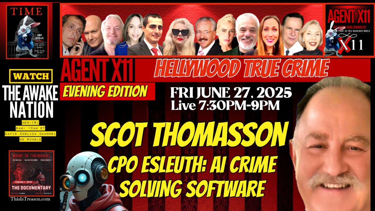 AGENT X11: EP 249: TRUE CRIME: SCOT THOMASSON