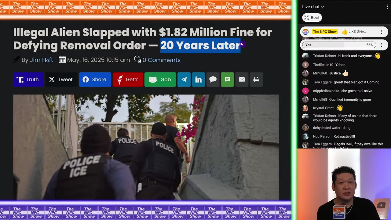 Trump Admin Fines An IIIegal lmmigrant $1,820,000 π βͺπ£