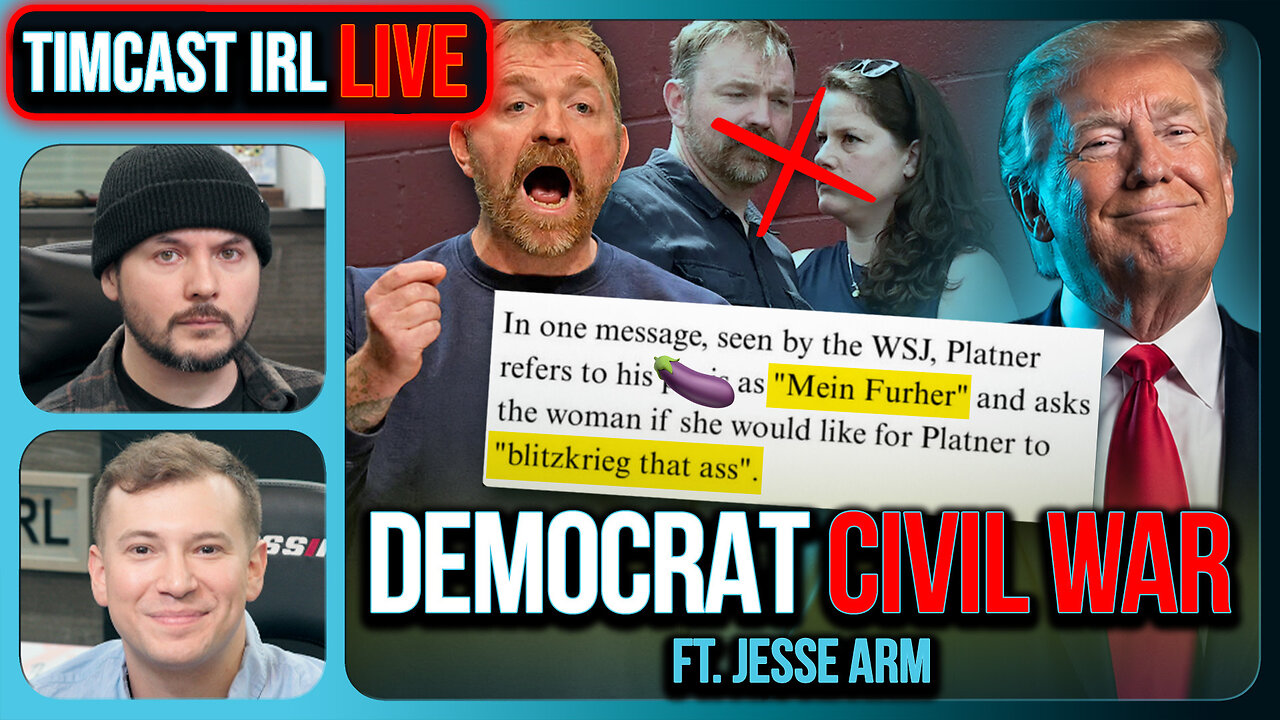 Democrat Senate CIVIL WAR, UFO CAUGHT Over Volcanic Eruption, Spencer Pratt TO WIN IT | Timcast IRL