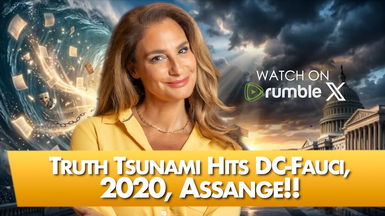 Tsunami Hits DC-Fauci, 2020, Assange!! 