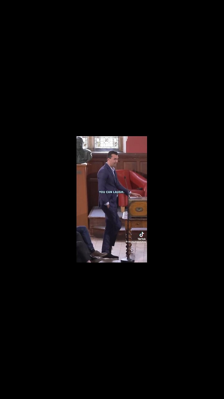 Charlie Kirk is asked, “To what extent does Donald Trump embody Gospel values?” 🔥His answer…