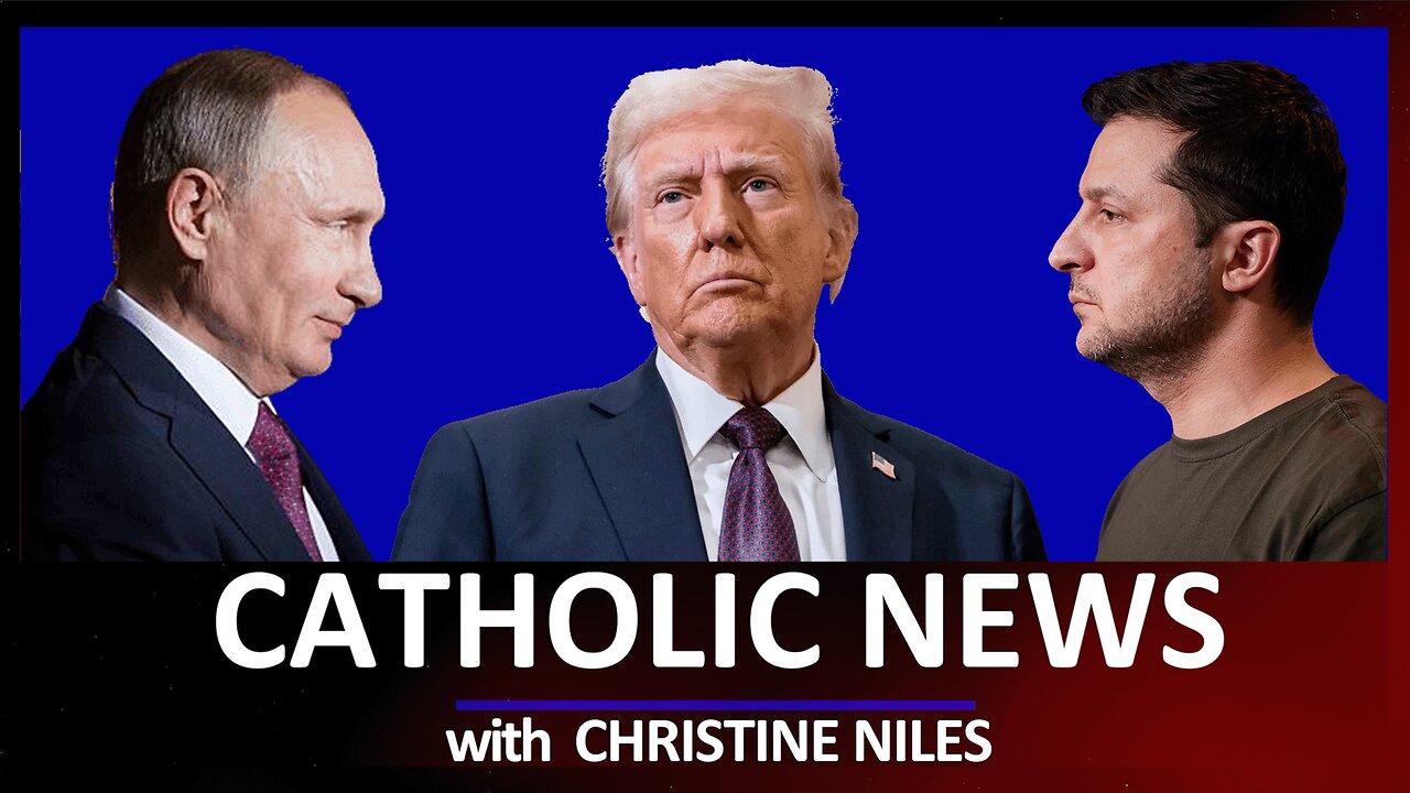 Russia-Ukraine Peace? Israel Bombs Catholic Center; Roblox Predators & more | CATHOLIC NEWS ROUNDUP