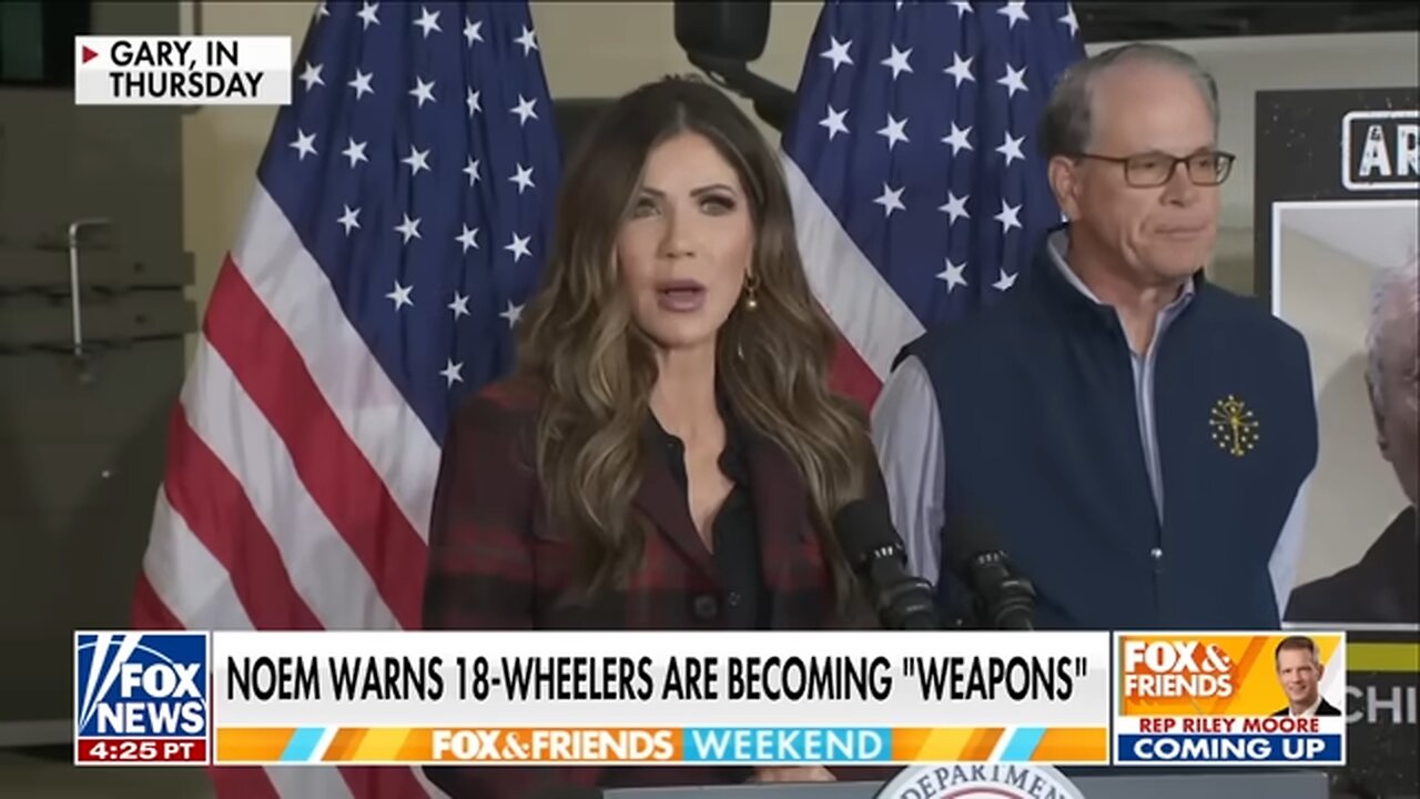 DAYS ARE NUMBERED: Kristi Noem sends message to illegal immigrant truck drivers