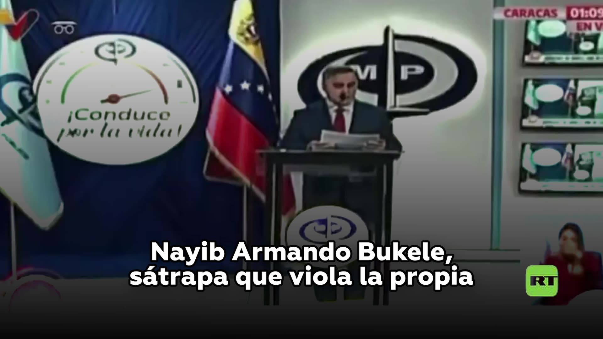Venezuela abre una denuncia penal contra Bukele