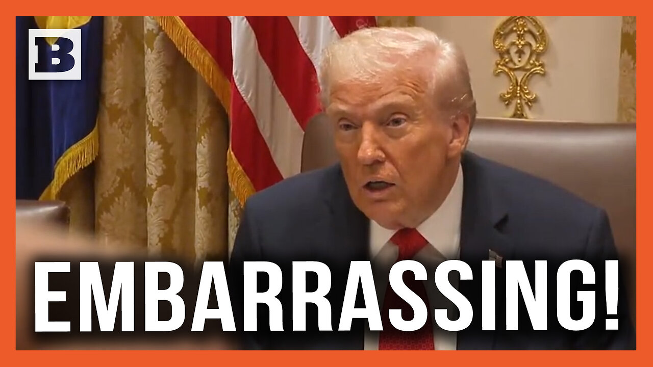 Youre Not Allowed to Break That! Trump Chides Cameraman for Bumping 400-Year-Old Mirror