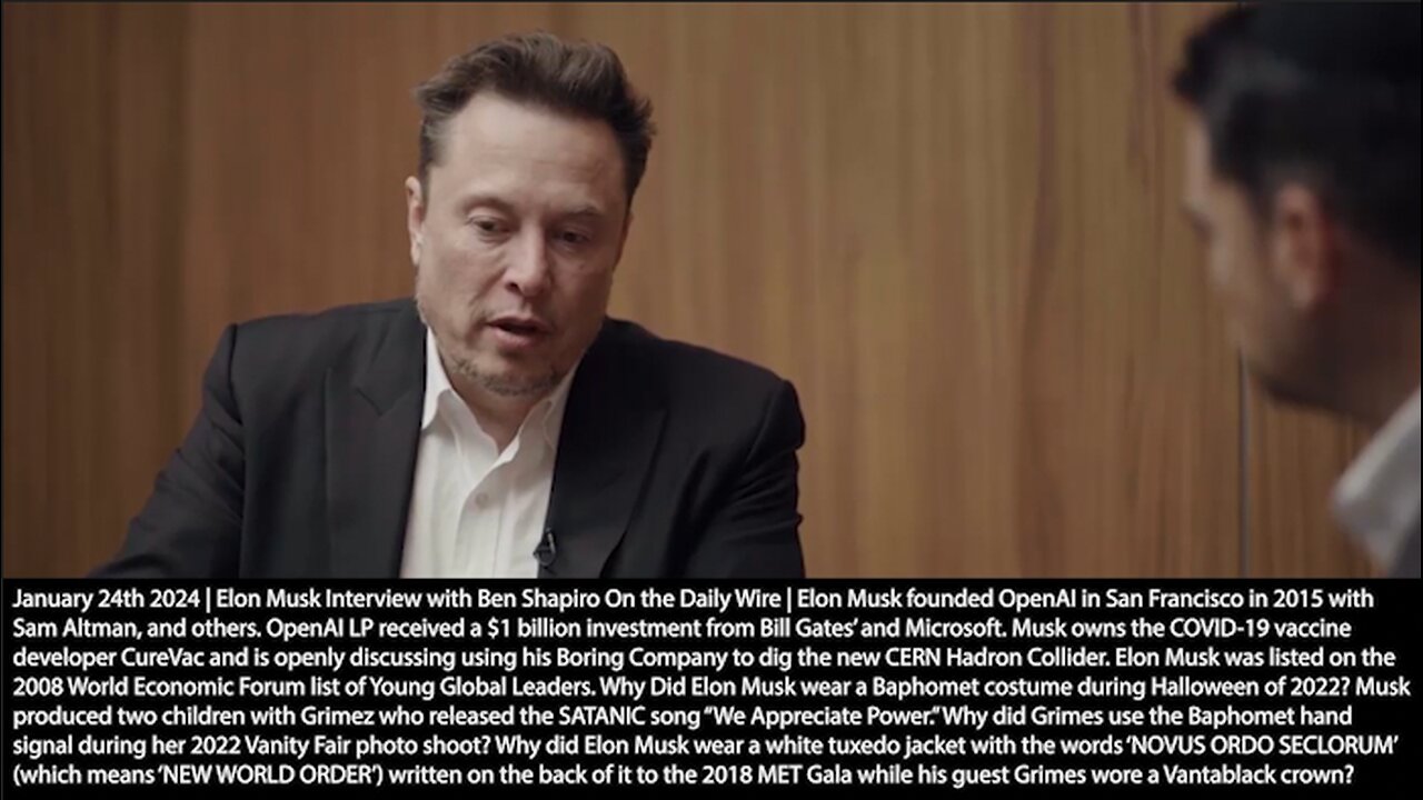 Elon Musk | In a Positive AI Future...It Will Be Universal High Income...You May Have Trouble Finding Meaning In Life...I Highly Recommend Iain Banks Culture Books...The Computers Take Care of the Humans. - Elon Musk (1/24/2024)