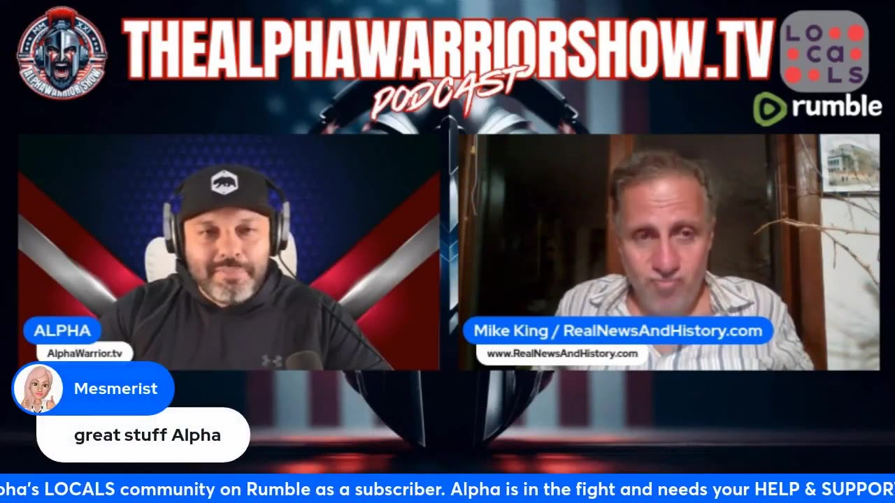 Mike King Explains Trumps Wartime Tactics Against the Zionist Mafia