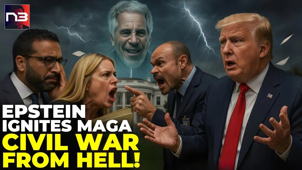 Alert: Bongino vs Bondi CIVIL WAR - Epsteins LAUGHING From Hell as Team IMPLODES!