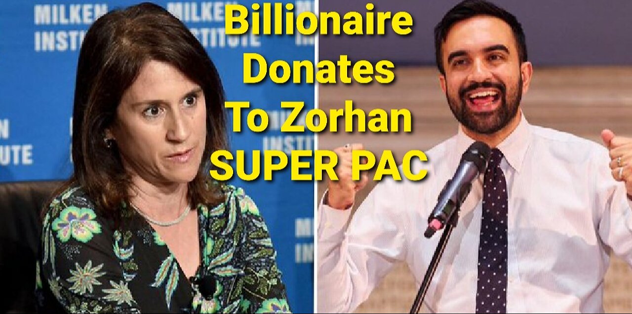 Billionaire Heir Drops $250K to Boost Zohran Mamdani’s Super PAC