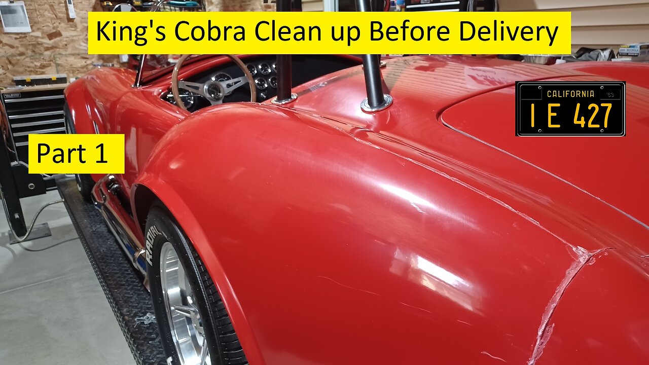 Cleaning up the Kings Cobra Part 1