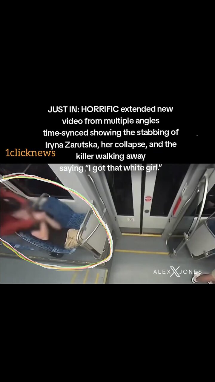 UNCENSORED VIDEO FATAL STABBING🧟♂️🔪🚶♀️🚉📸OF URKRAINE REFUGEE ON NORTH CAROLINA TRAIN🧟♂️🔪🚉🚶♀️💫