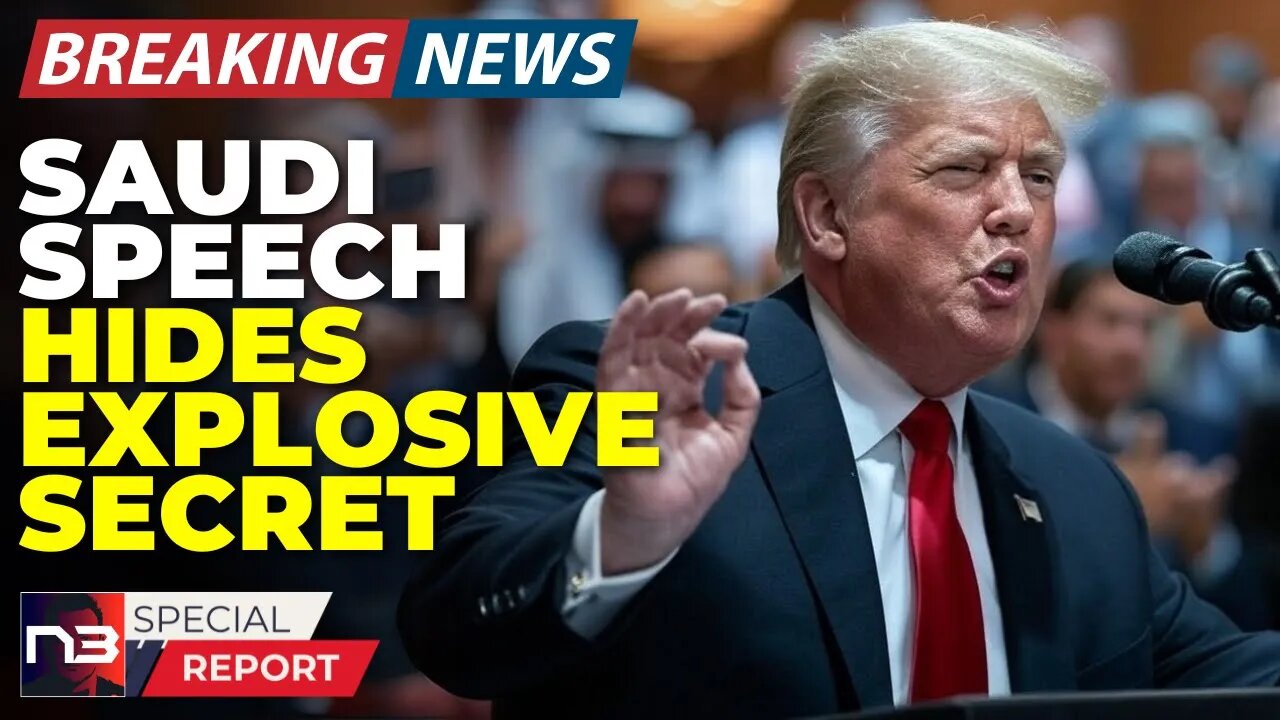 🚨BREAKING: Secret Message In Trumps Saudi Speech Has Global Elites PANICKING! What Is It?