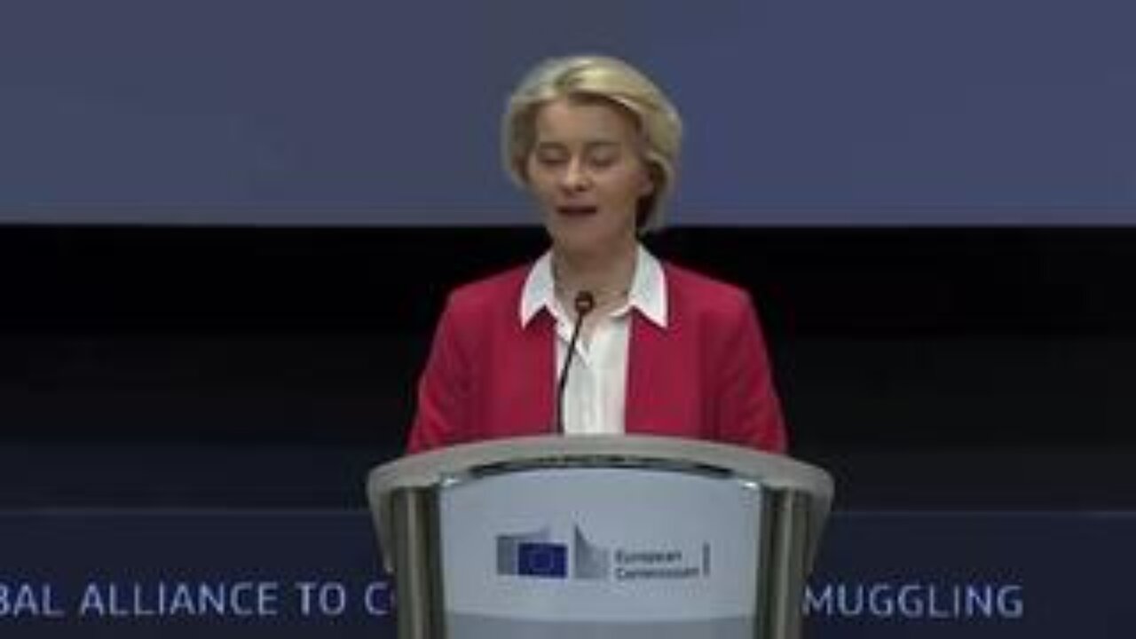 Ursula von der Leyen says we must open more safe and legal pathways to Europe