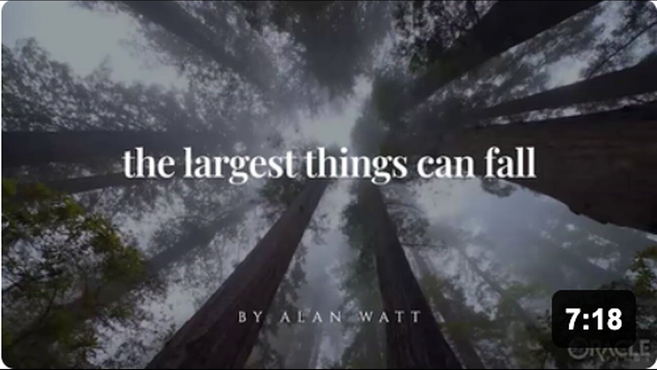 The Largest Things can Fall
