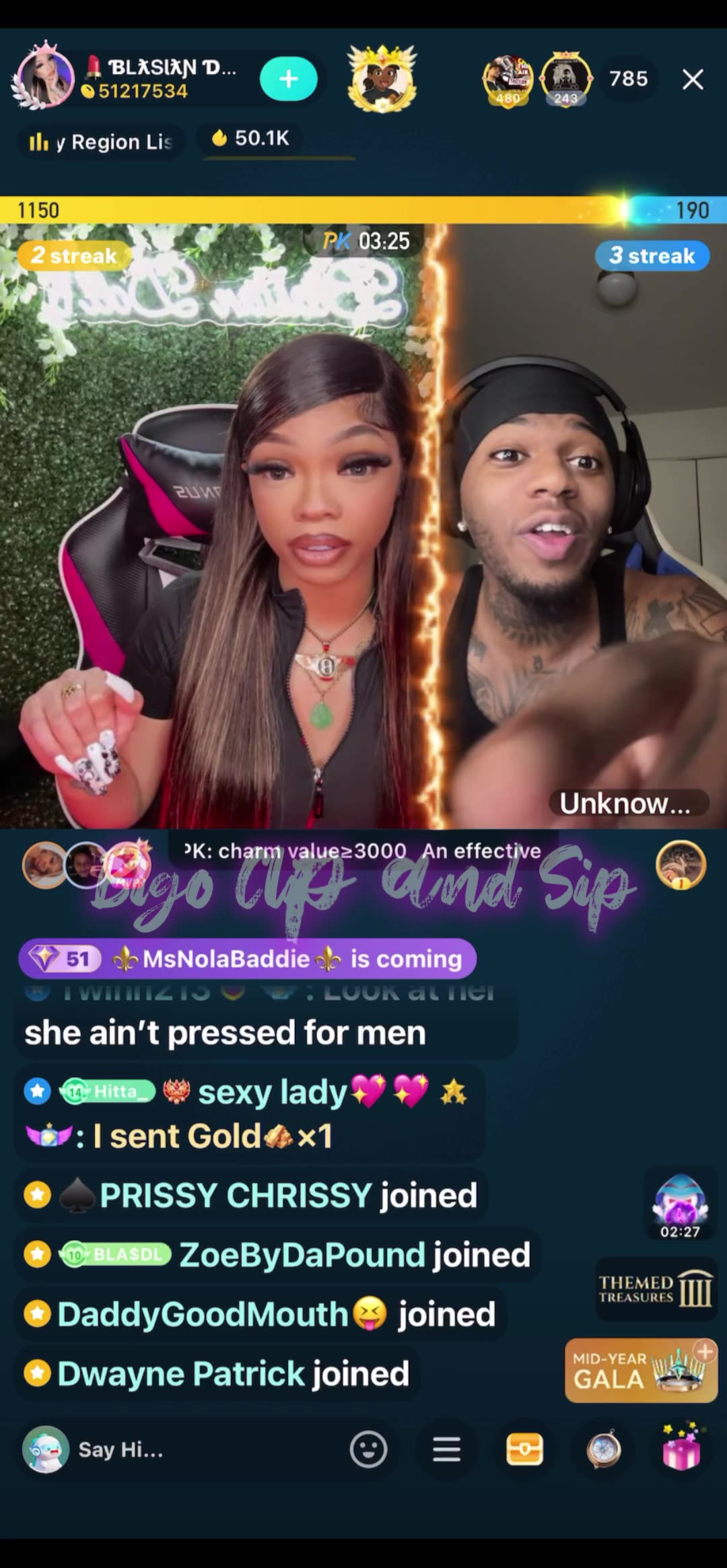 Unknown n Blasian line n discuss him n Moets situation 7/14/25 #bigoclipandsip