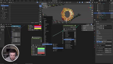 DNA in Molecular Nodes | Blender for Biochemists | Geometry Nodes
