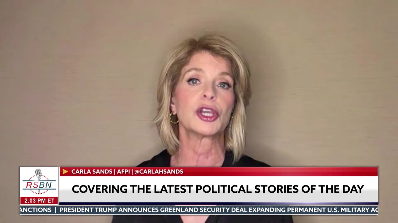 Carla Sands Joins Matthew Alvarez for an Exclusive Interview on RSBN Live - 09/21/26 thumbnail