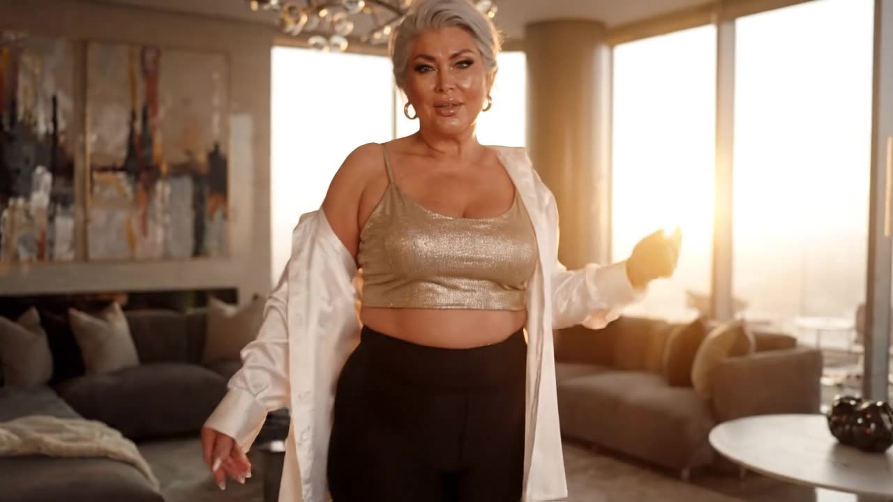 OMG! 😱 CRAZY GRANDMA BBW Big Woman | Viral AI Animation Video