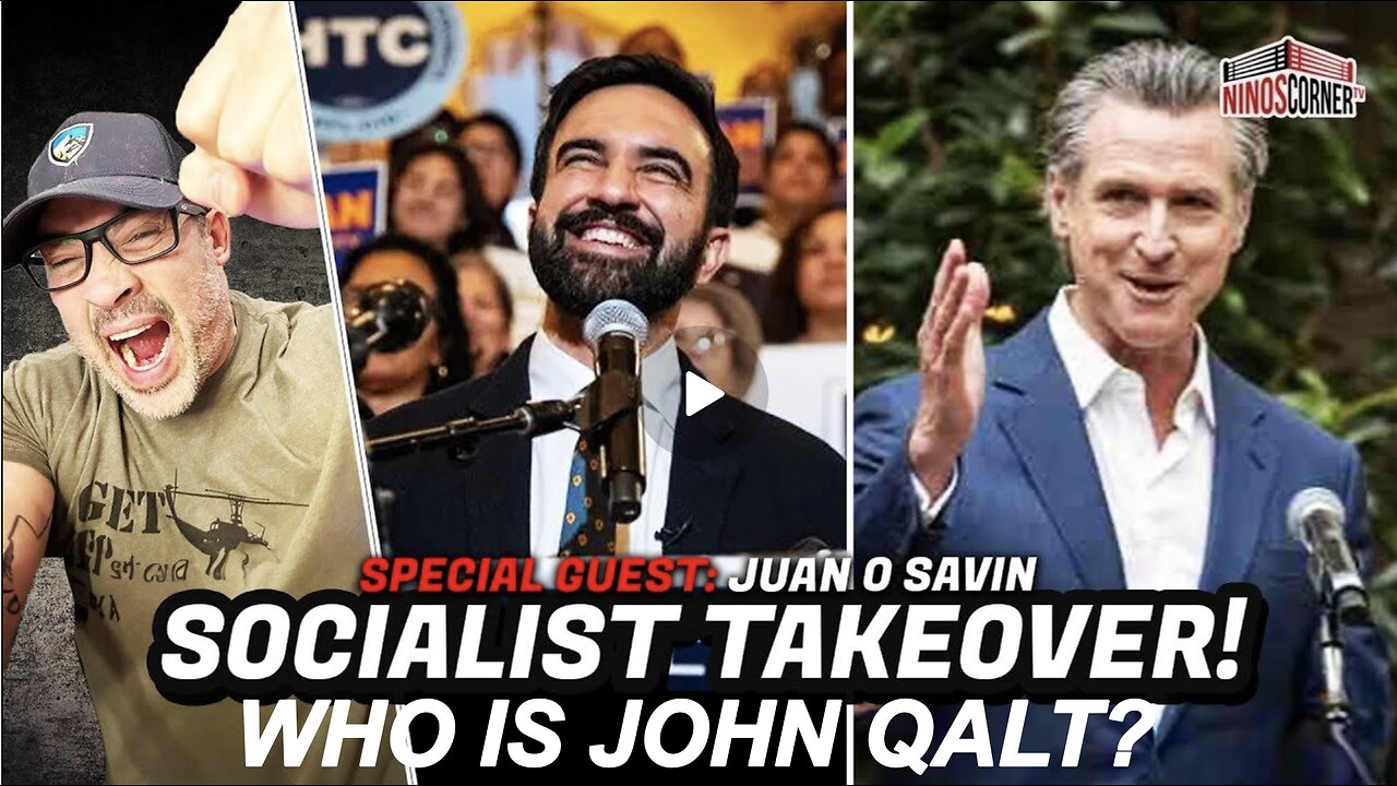 NINO W/ JUAN OSAVIN. NYC AND CALIFORNIA WILL IMPLODE. MAIL IN BALLOTS CONTROLLED ELECTIONS.