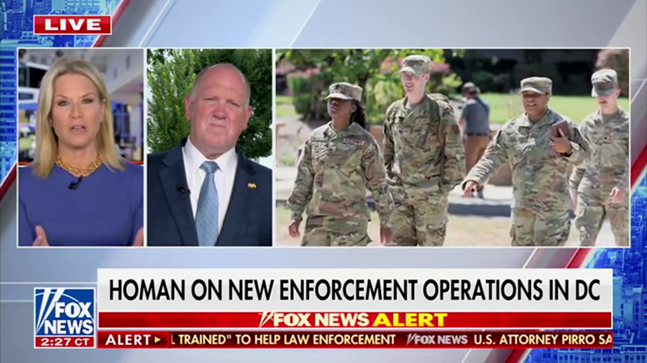 Tom Homan Flags Overlooked Detail About Trumps DC Takeover