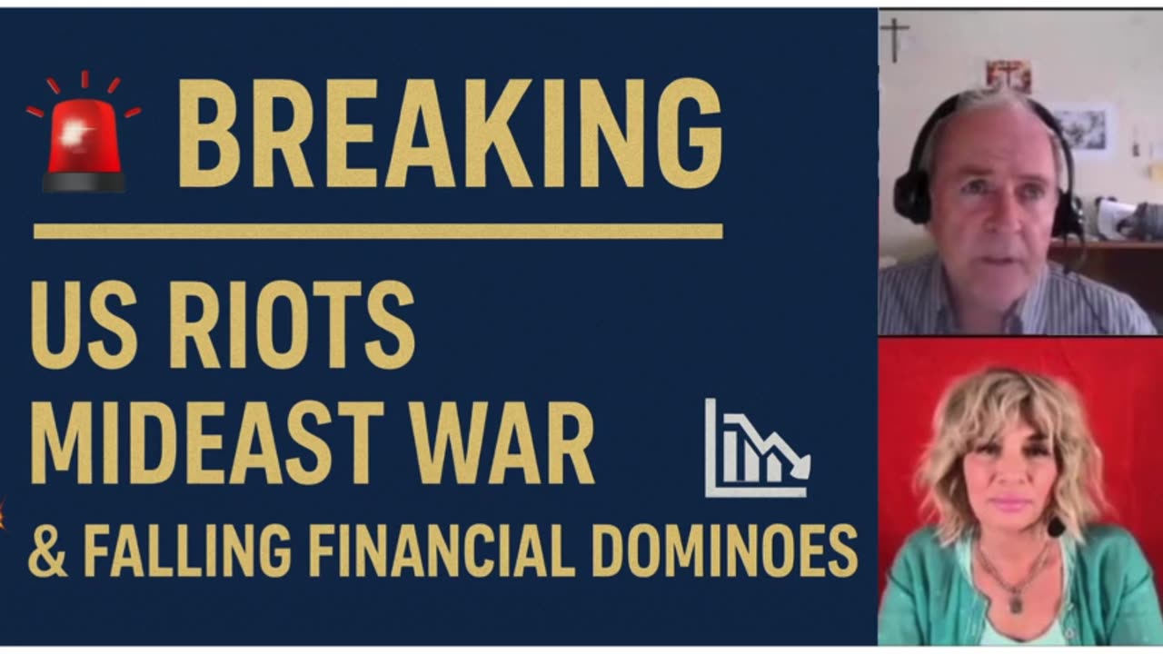 P3🚨 BREAKING– NEWS REPORT: US Riots, Mideast War & Falling Financial Dominos! 💣📉