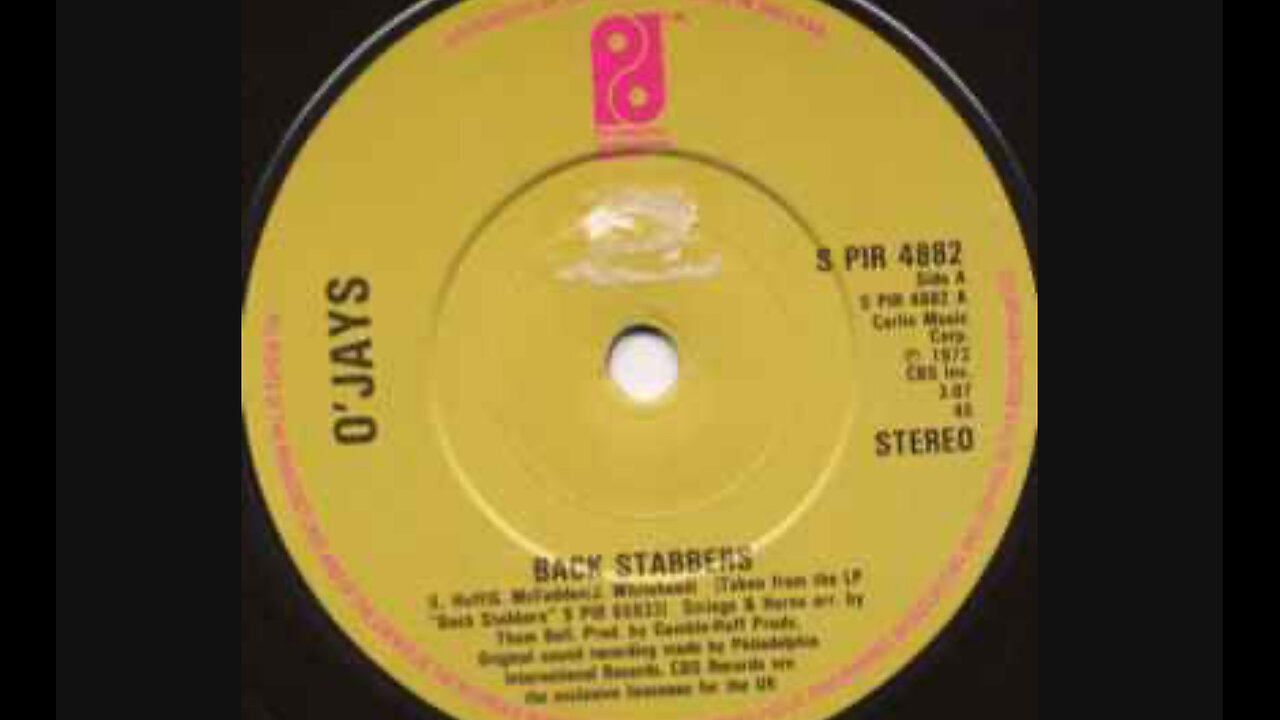 The OJays - Back Stabbers