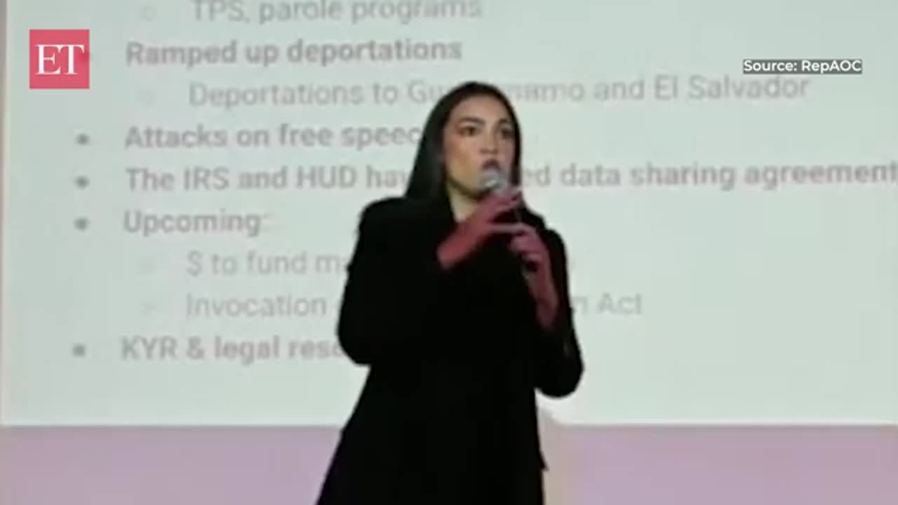 Come for me…: Alexandria Ocasio-Cortez challenges Tom Homan after DOJ over deportations