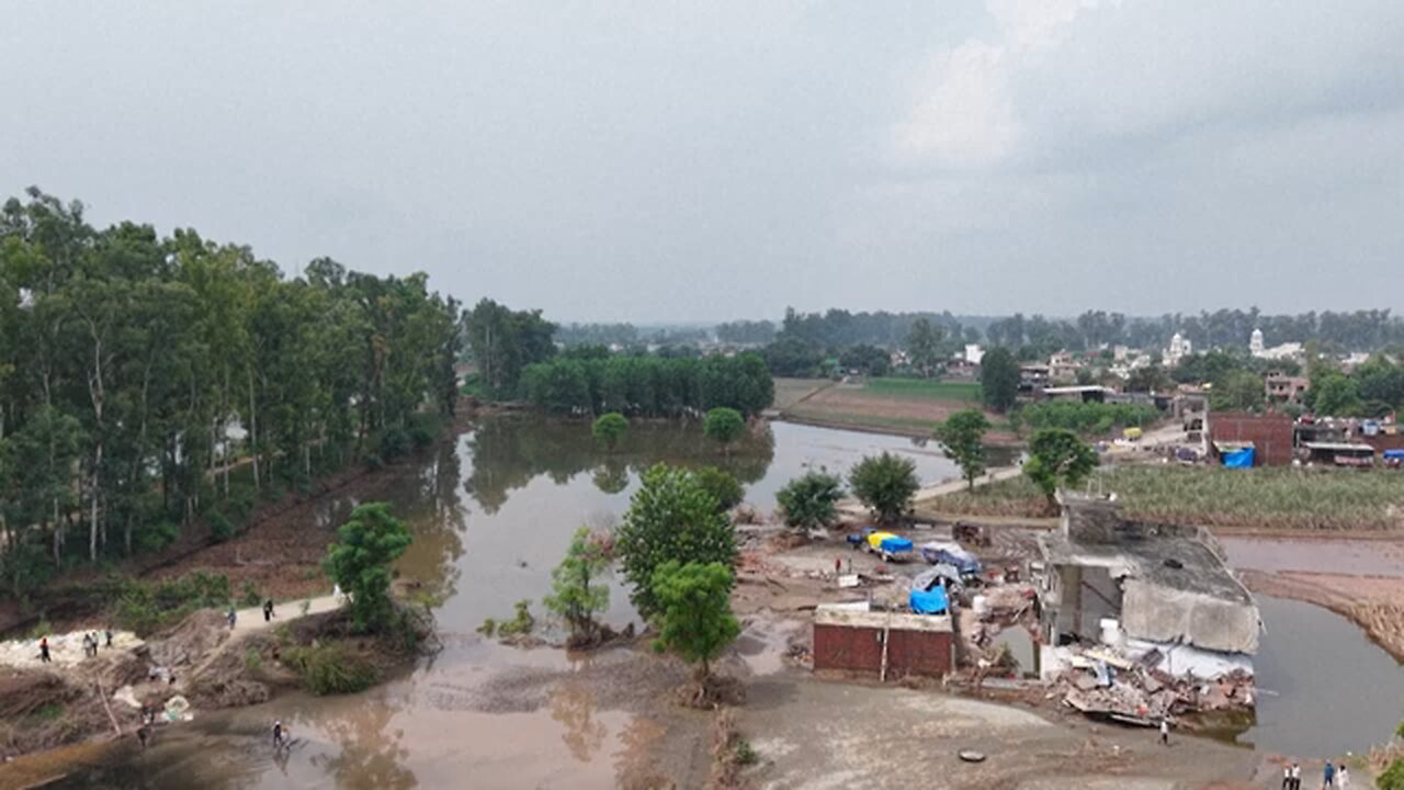 Floods devastate Indias breadbasket of Punjab