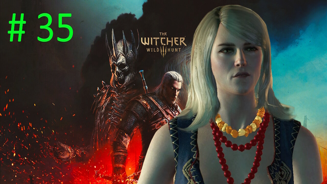 Hunting A Witch // Lets Play The Witcher 3 Wild Hunt BLIND # 35
