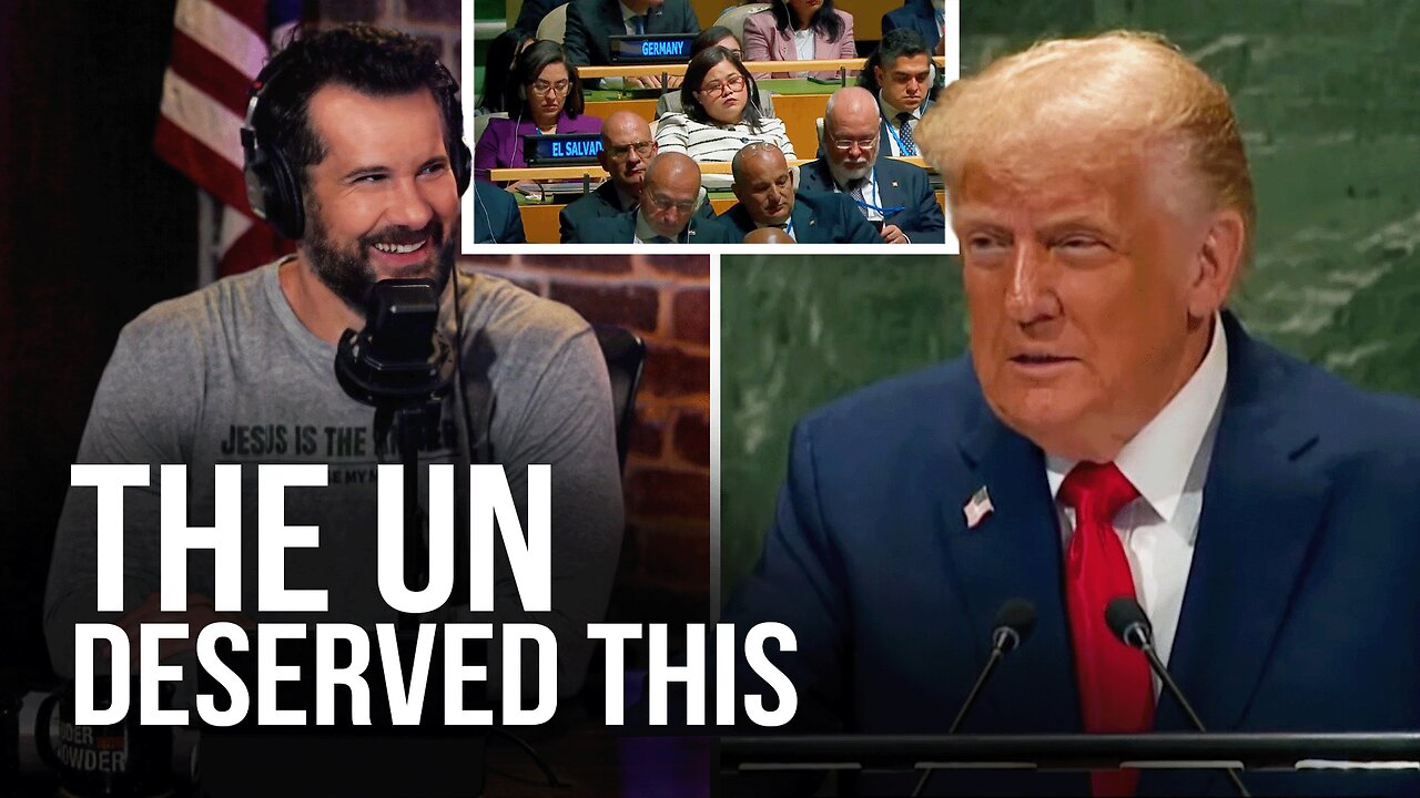 Crowder Reacts to Trumps Epic ROAST of the UN