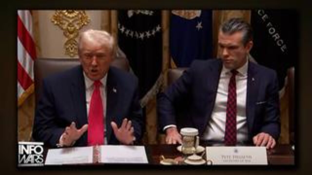 Trump Backs Hegseths Narco-Terrorist Strikes In White House Cabinet Meeting
