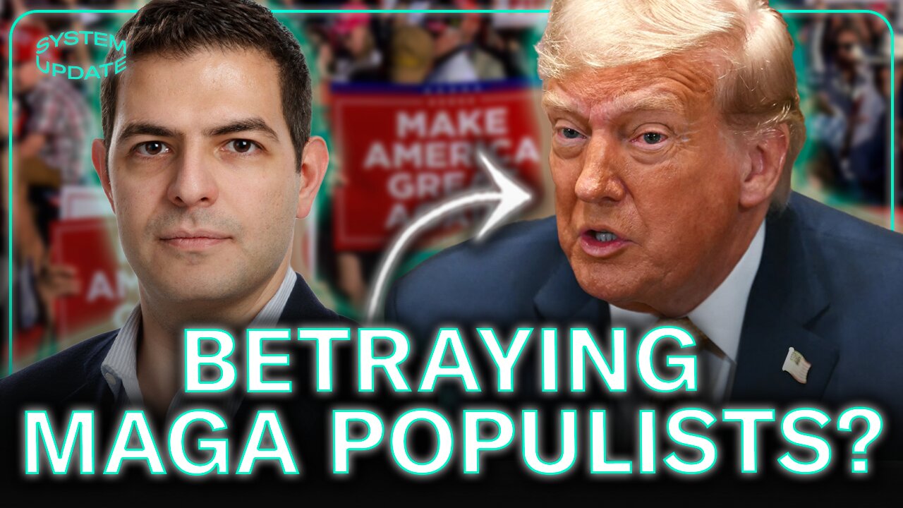 MAGAs Populist BETRAYAL? With Sohrab Ahmari