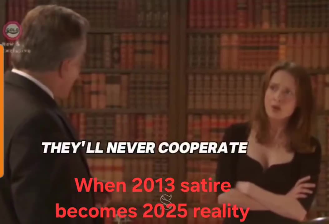 When satire from 2013 becomes reality in 2025