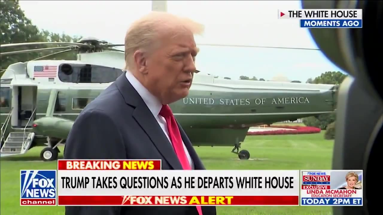 REPORTER: Are you considering attacking the cartels inside of Venezuela?