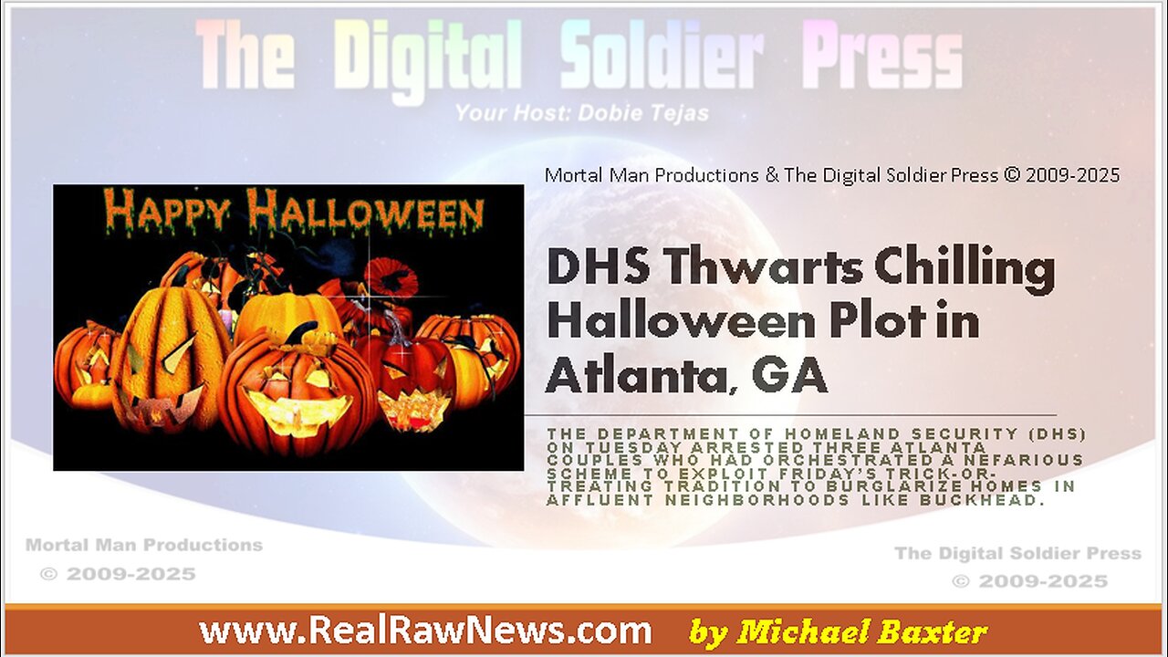DHS Thwarts Chilling Halloween Plot in Atlanta GA