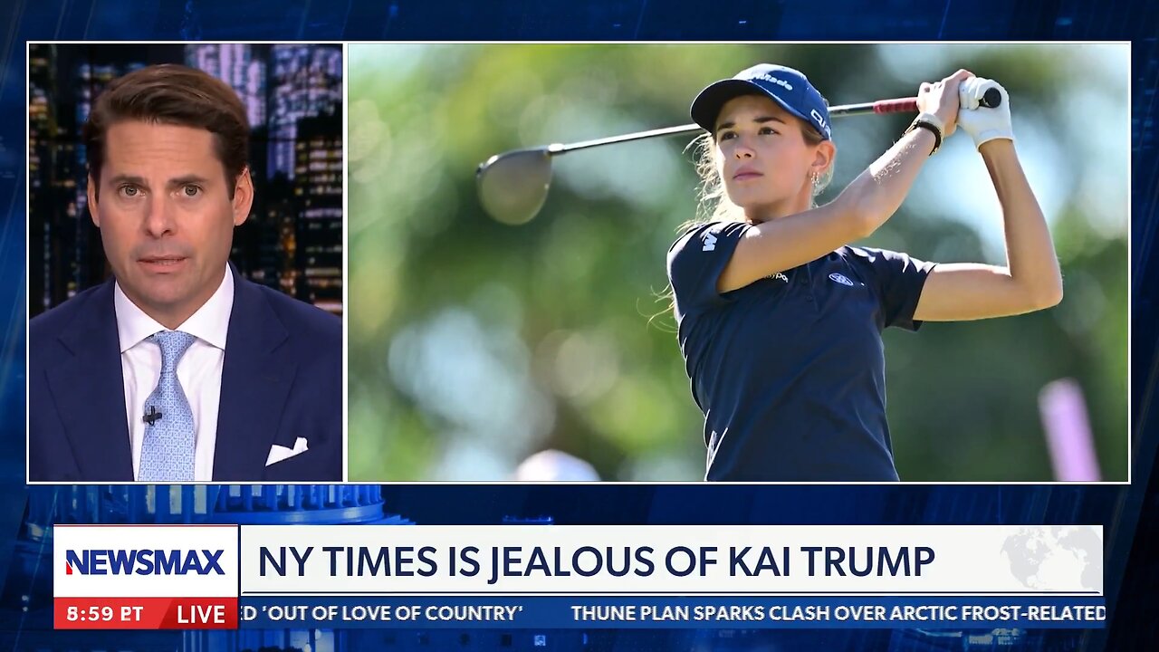 ⛳ Kai Trumps round of golf is suddenly a bridge too far for the NY Times