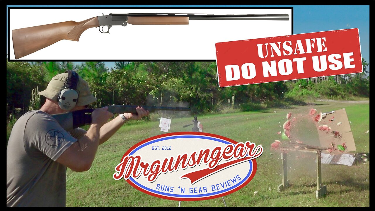 McCoy 12ga Single Shot Shotgun Test π