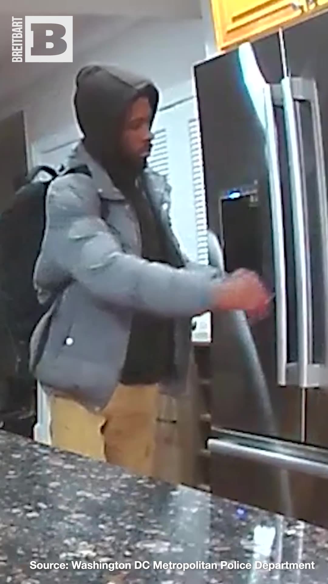 Sneaky Sneaky! Burglar Captured on Video Tip Toeing Through Residence