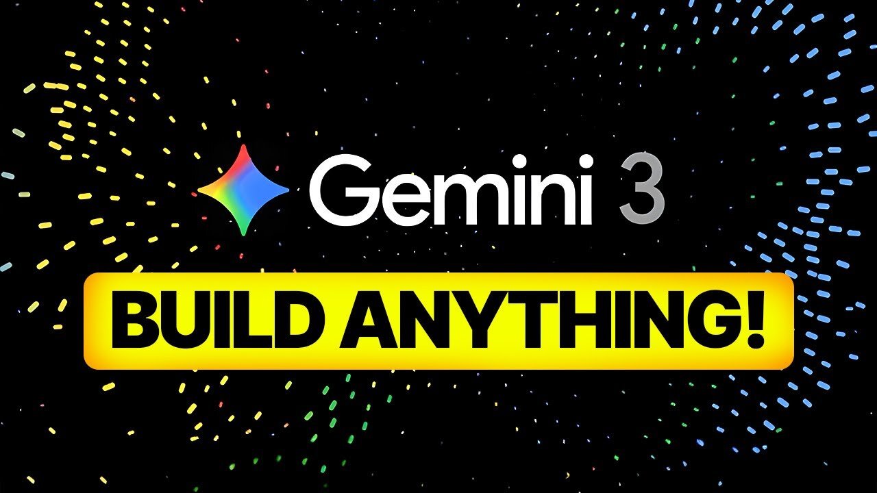 Gemini 3: Build & Automate ANYTHING!