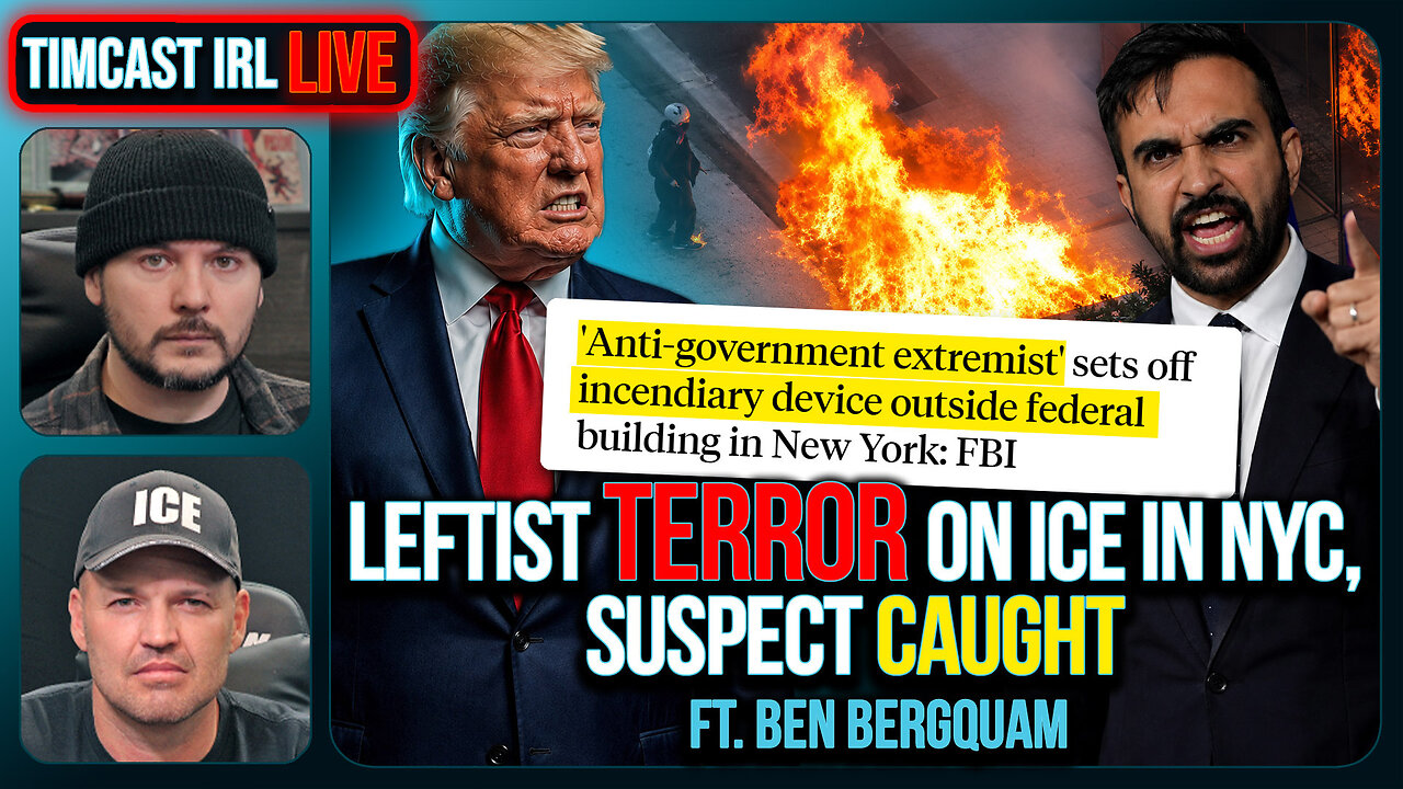 Leftist EXTREMIST CAUGHT, STRUCK Federal Building In NYC| Timcast IRL