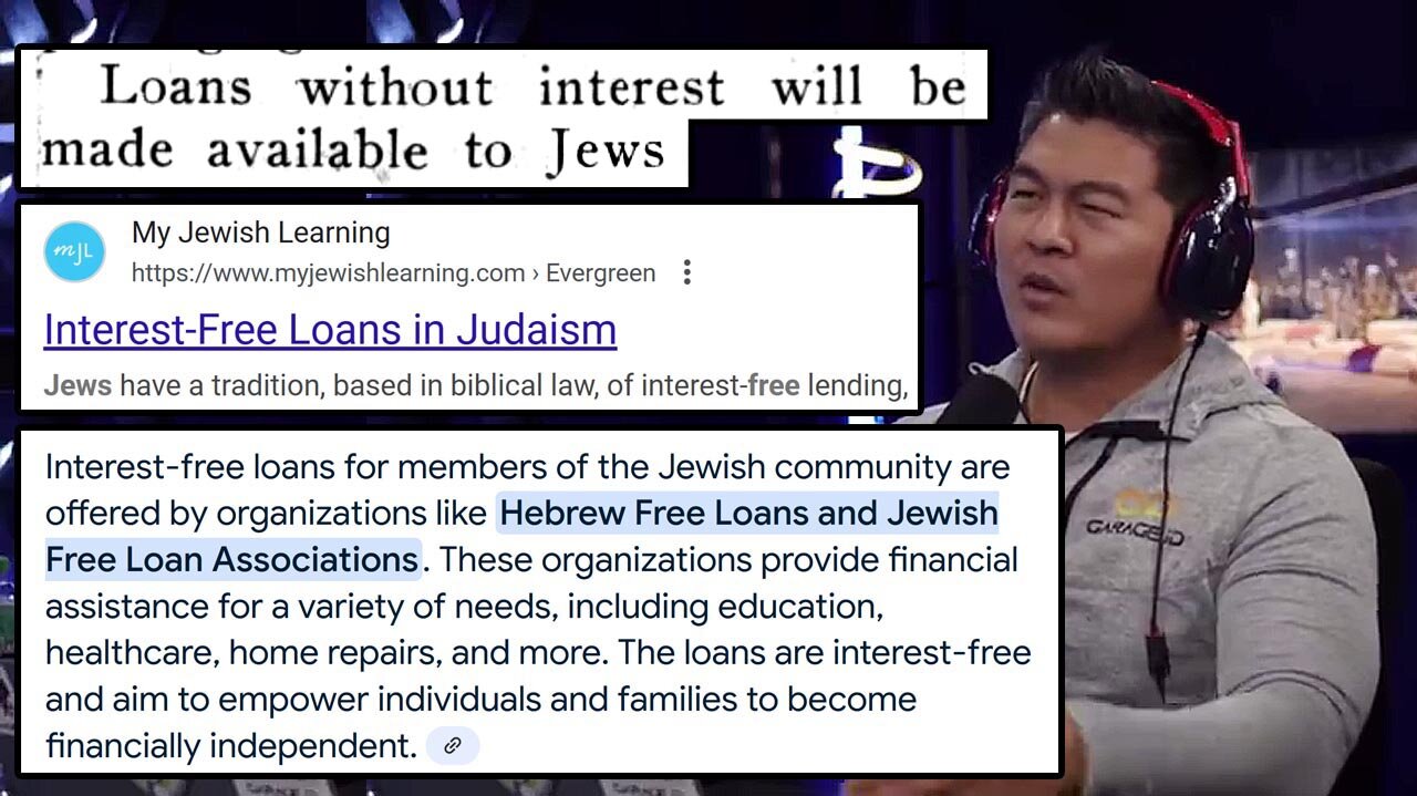 Jews can get Bank Loans at 0% Interest? Sounds like a Conspiracy, but its 100% TRUE! 🏦💸💸💸✡️
