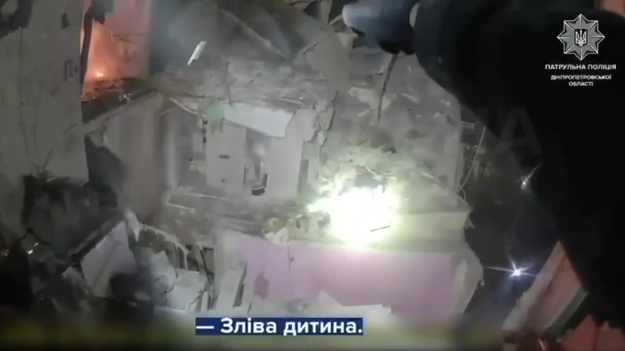 Wheres Mom?: the first minutes after the Russian strike on Dnipro.
